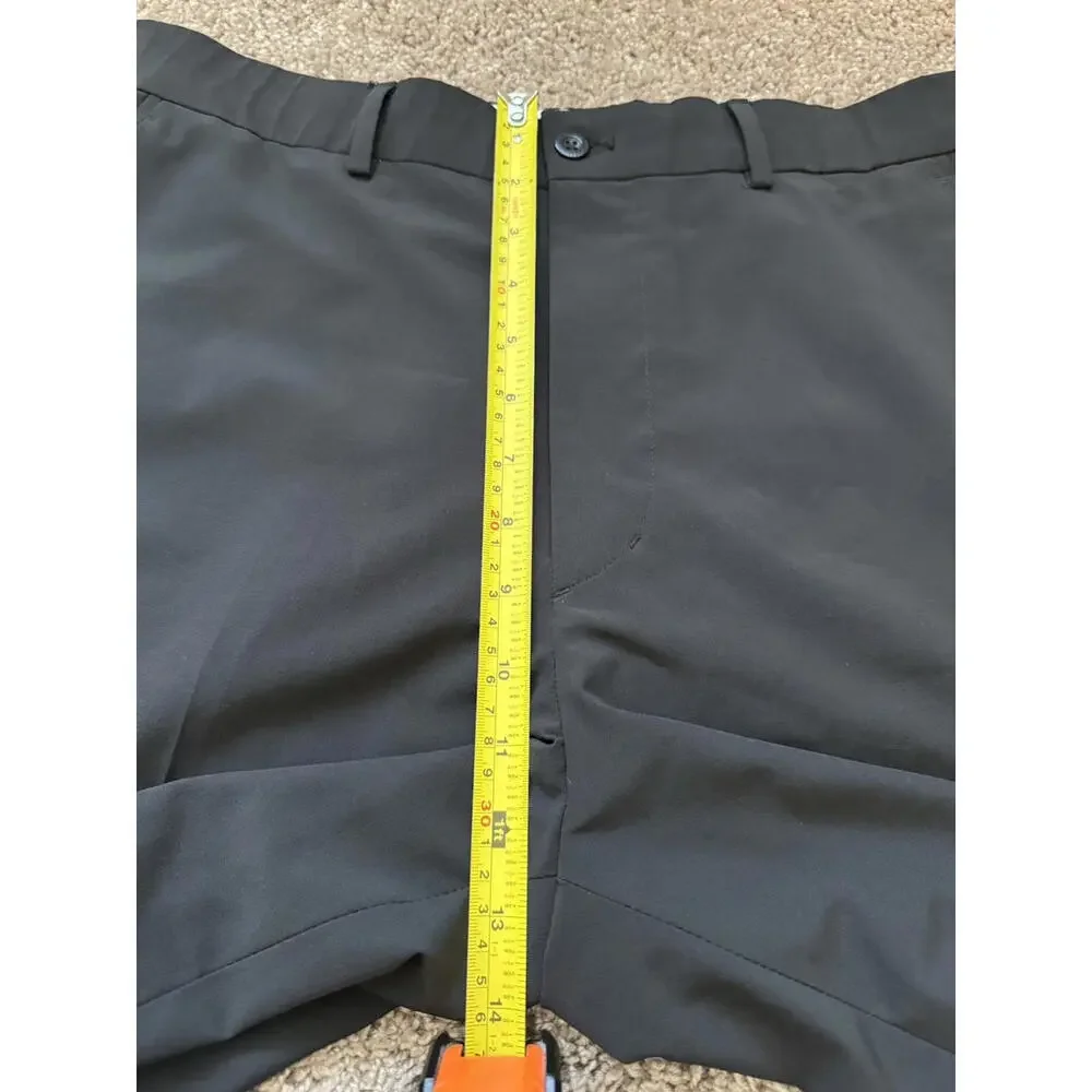 Slazenger Mens Pants‎ Black Size 32x30 Golf Pant Stretch Polyester Blend
